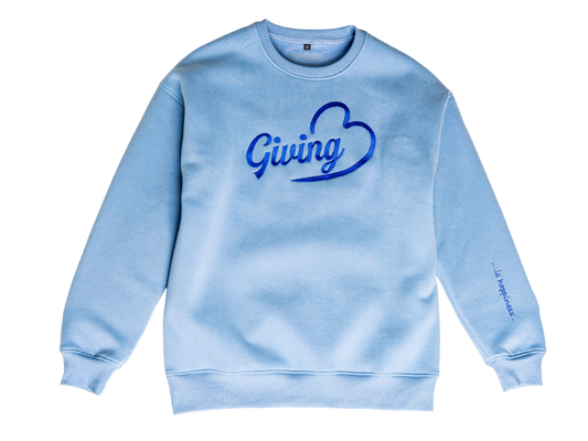 Crewneck Sweatshirt - Aqua Blue