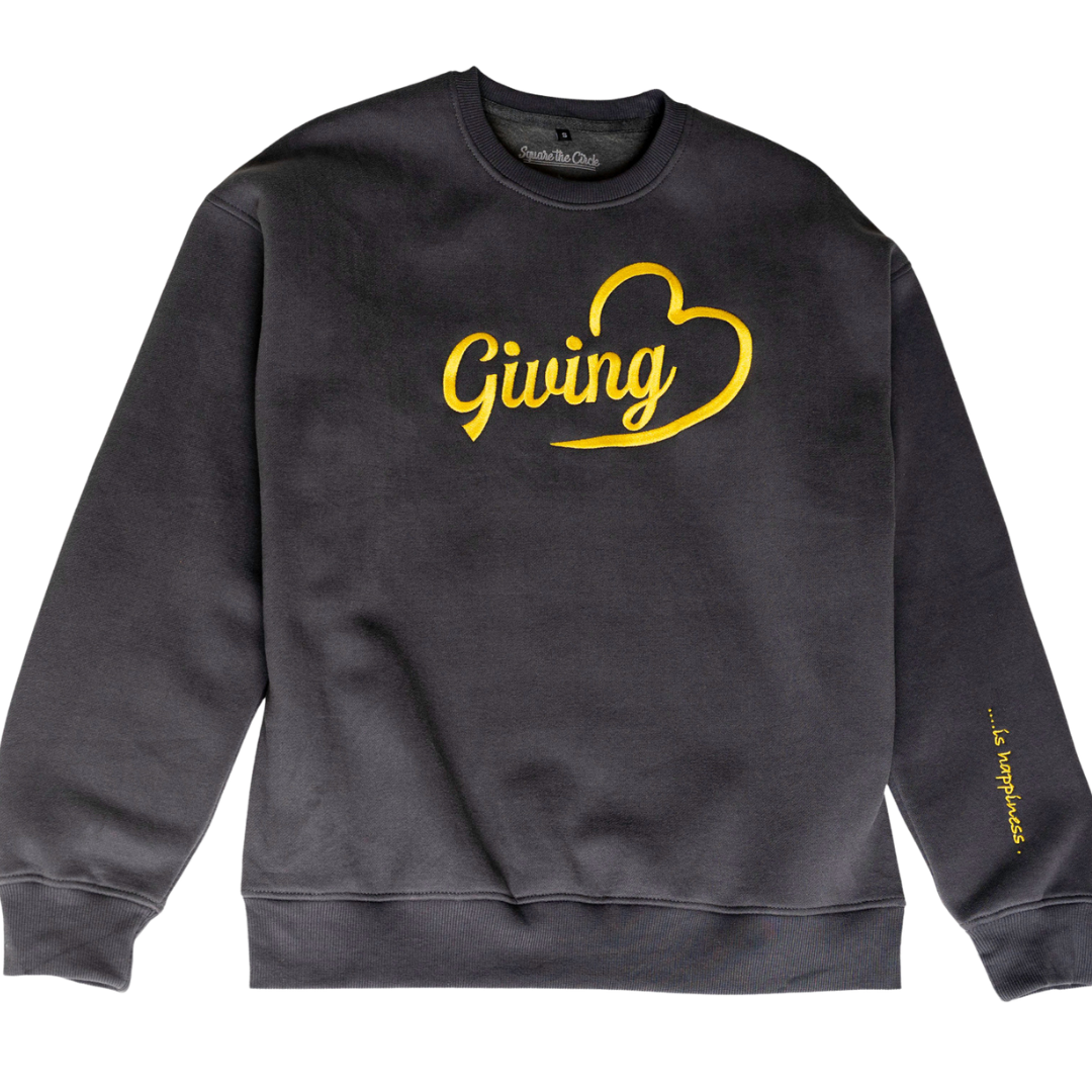 Crewneck Sweatshirt - Charcoal Gray